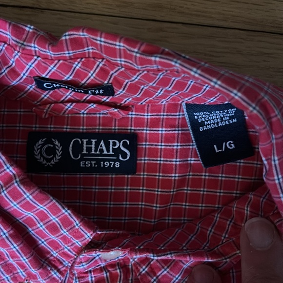 Men’s large chaps button down! - Picture 3 of 4